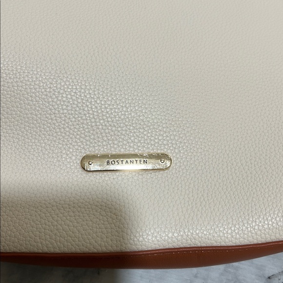 BOSTANTEN WOMENS VEGAN CROSSBODY BAG OFF WHITE LEATHER - Picture 6 of 13